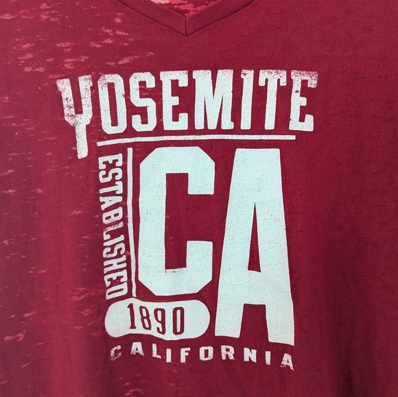 Yosemite National Park Burnout T-Shirt - Picture 3 of 3